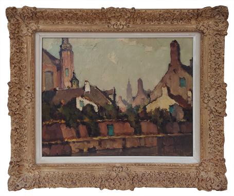 Achterkant Klein Begijnhof 1959