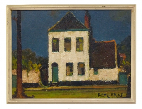 Schilderij van de Belgische kunstschilder Piet Lippens