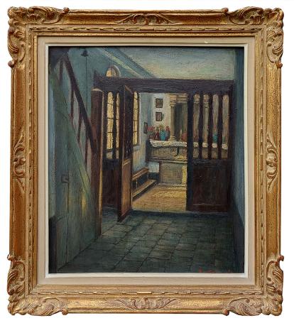 Schilderij van Belgische schilder Pieter Stobbaerts