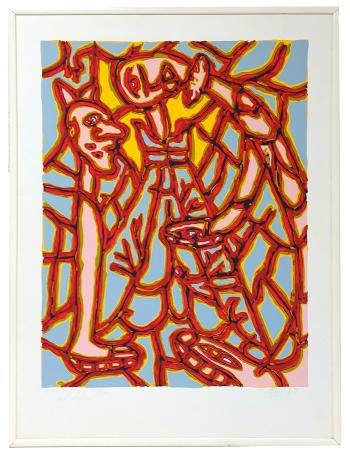 Het verliefde koppel 1989