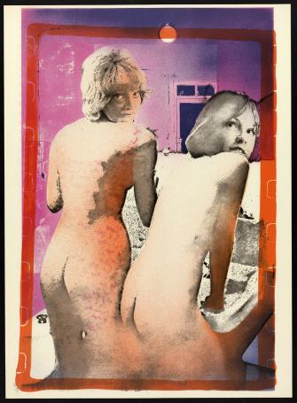 Litho 1974 Late - Roze - Morgen 93/99
