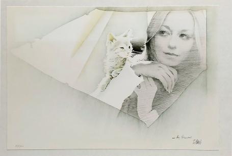 Lithografie van de Belgische kunstenaar Pol Mara kopen