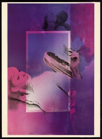 Litho 1974 En observant son propre amour 93/99