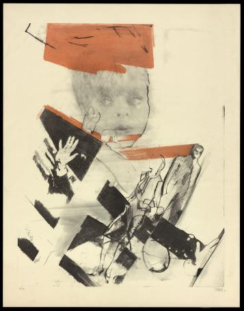 Litho uit 1966 van de Belgische kunstenaar Pol Mara kopen