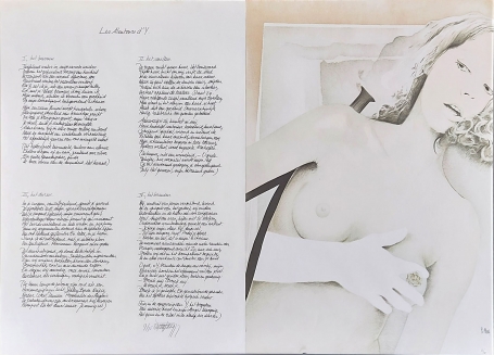 Lithografie van Pol Mara een Belgische kunstenaar