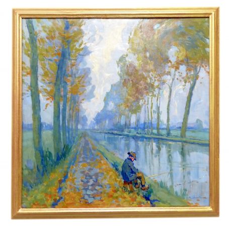 Visser aan de vaart