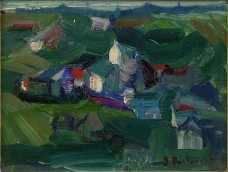 Belgische kunstschilder Jeanne Portenart