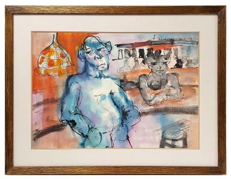 Genietend aan de toog 16-5-69