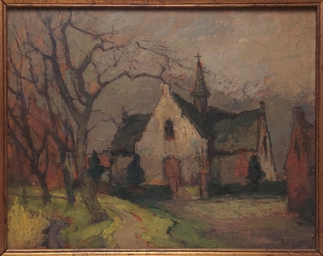 Schilderij van kunstschilder uit Buggenhout Pros Bosteels