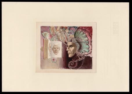 Surrealistisch zelfportret