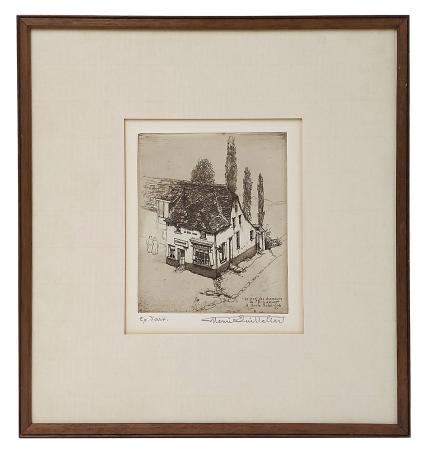 Le local des chasseurs à Uccle  Epr. D'art.