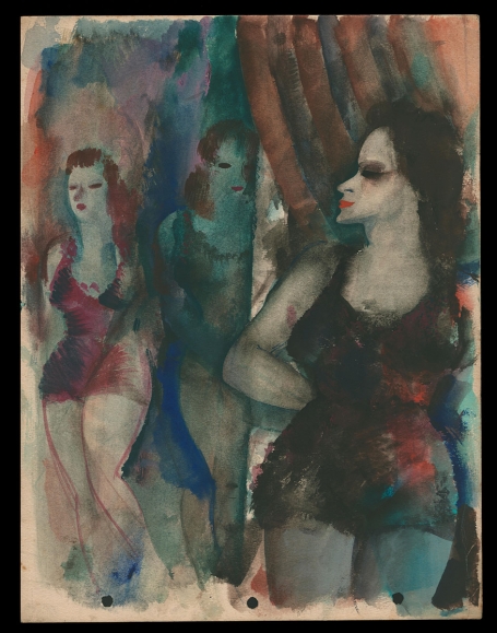 Concubines aan het gordijn