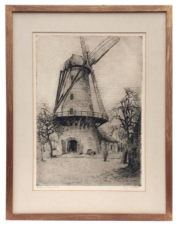 Grote ets van molen van Romain Malfliet kopen