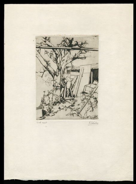 De appelboom 1935-1936 1ste staat