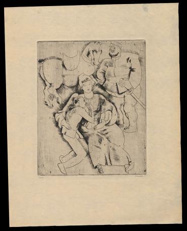 De moeder, het kind, het paard en de soldaat 19/100