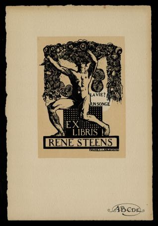 Ex Libris ABCDE Rene Steens