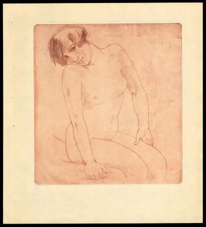 Femmes 1928 7/112 Hermine (sanguine)