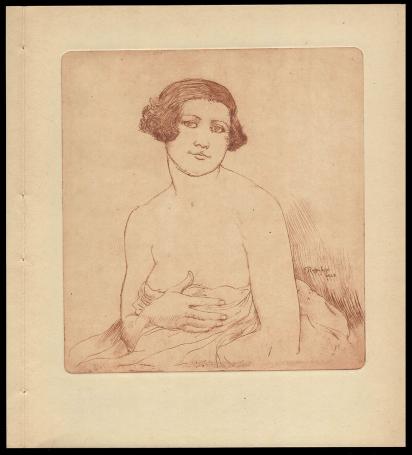 Femmes 1928 7/112 Isabelle (Sanguine)