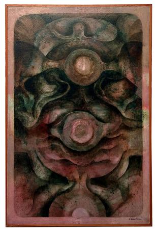 Abstractie, handen en rondingen