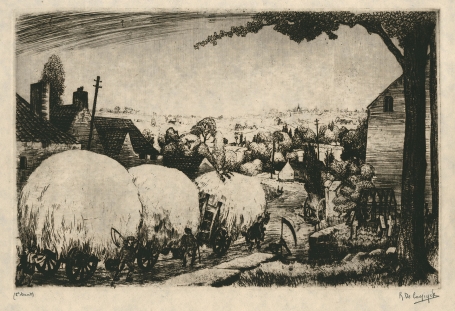 Ets van de Belgische kunstenaar René De Coninck