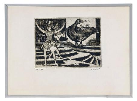 De danseressen bij de vreemde vogel 1969 4/10