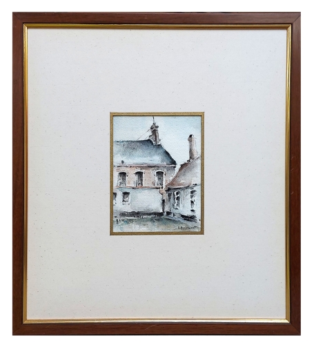 Aquarel, De binnenkoer
