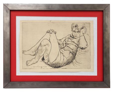 Ets, Zittend jongetje 1949