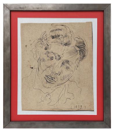 Pentekening, portret man 1939