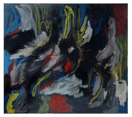 De abstracte compositie