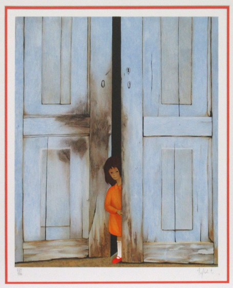 Litho van de Belgische lithomaker Jef Wauters