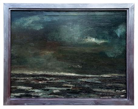 De zee bij avondlicht 1963