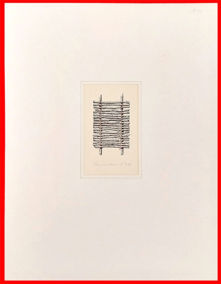 Tekening van de hedendaagse kunstenaar Roger Van Bulck kopen
