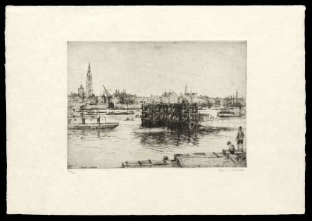 L'escaut à Anvers 61/100
