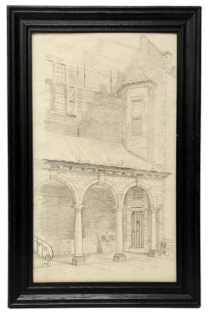 Tekening van Romain Malfliet kopen
