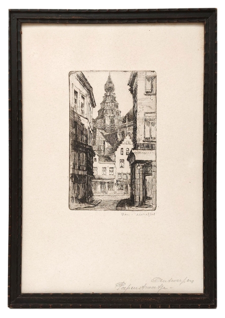 Papenstraatje te Antwerpen