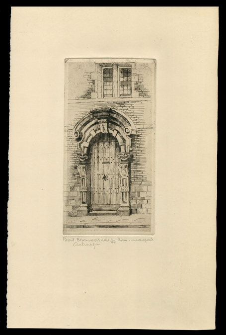Poort - Brouwershuis Antwerpen 11/150