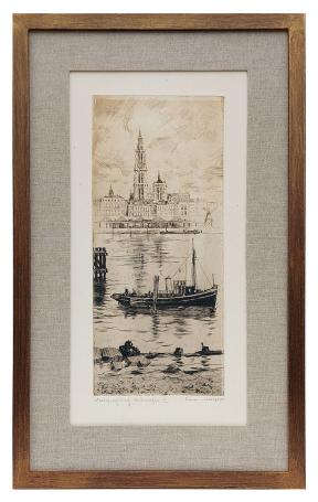 Weerspiegeling - Antwerpen 42/100