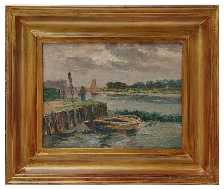 Schilderij op paneel van Romain Steppe kopen