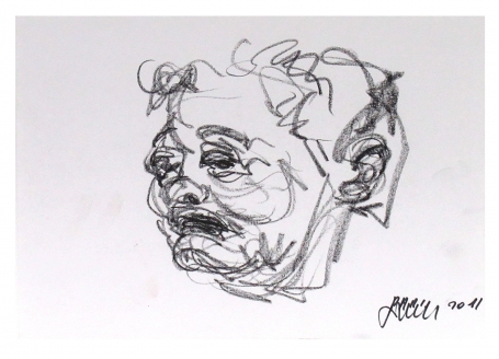 Tekening van de Belgische kunstenaar Ronald De Winter kopen