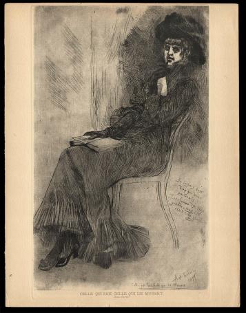 Heliogravure, Celle qui fait celle qui lit musset exsteens 973.2