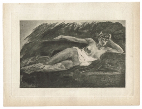 Heliogravure van Félicien Rops