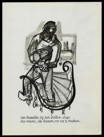 zoo kraakte bij den stillen stap