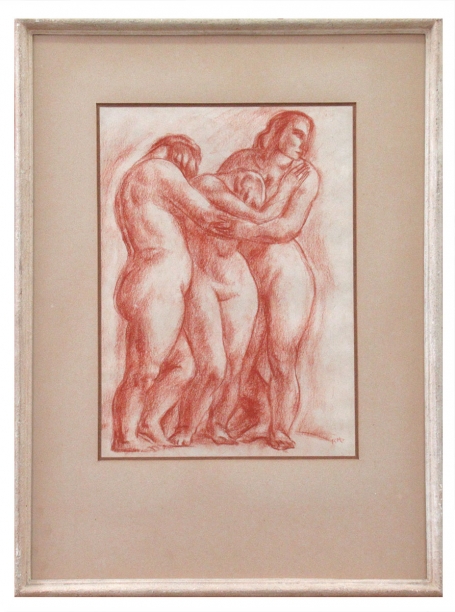 Tekening Belgische kunstenaar Rudolf Meerbergen kopen