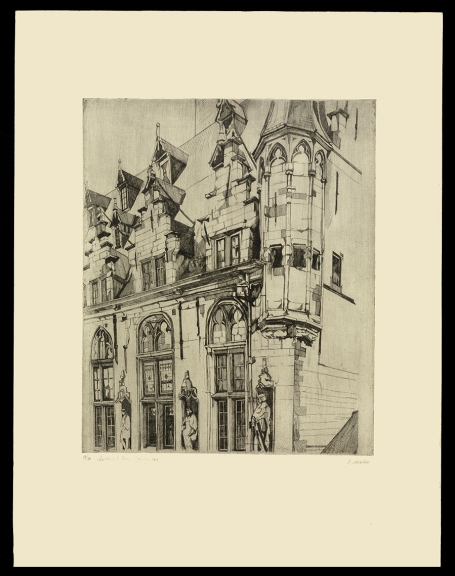 Stadhuis te Veere (gevel en dak) 19/100