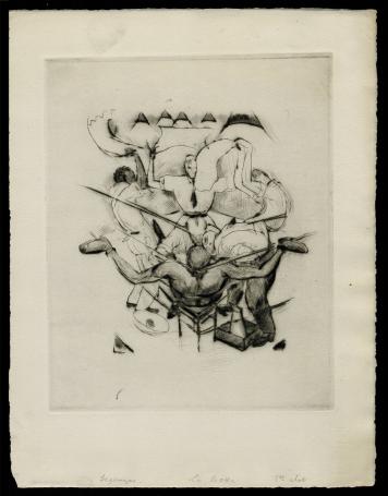 Sam Mac Vea et ses soigneurs, ou la minute de repos 1922 1ER état