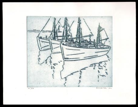 Drie schepen op een lijn 31/50