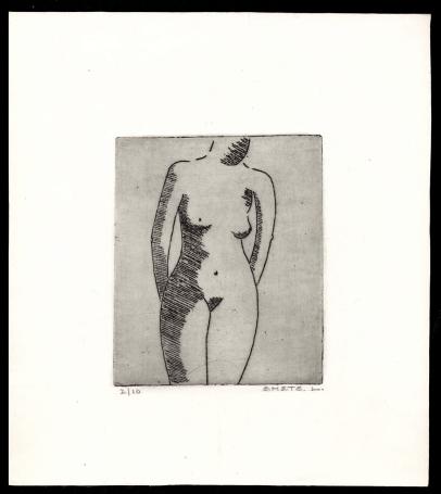 Kleine ets, naakt lichaam 2/10