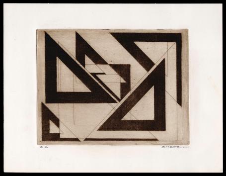 Compositie driehoeken E.A.