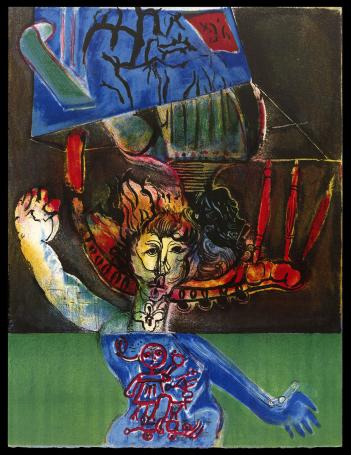 De vallende dame 1972 A.P.