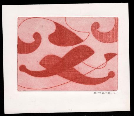 Speelse rondingen (rood)